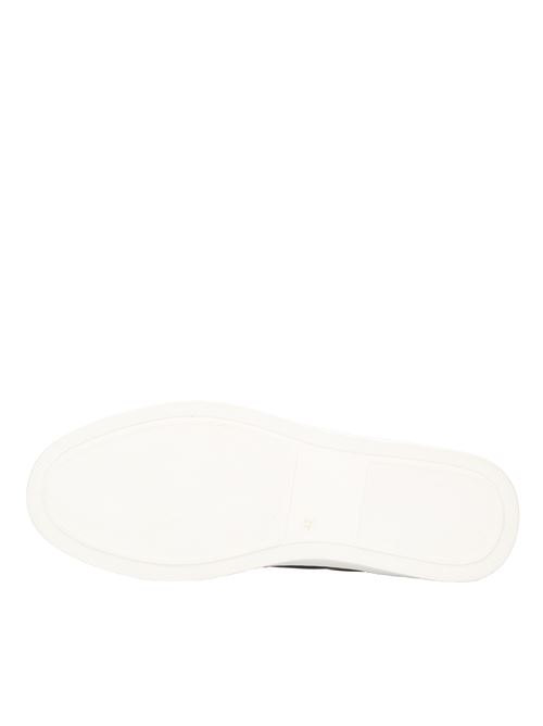 Eco-leather sneakers PAUL PIERCE | MS100/18 VERS.18NERO-BIANCO
